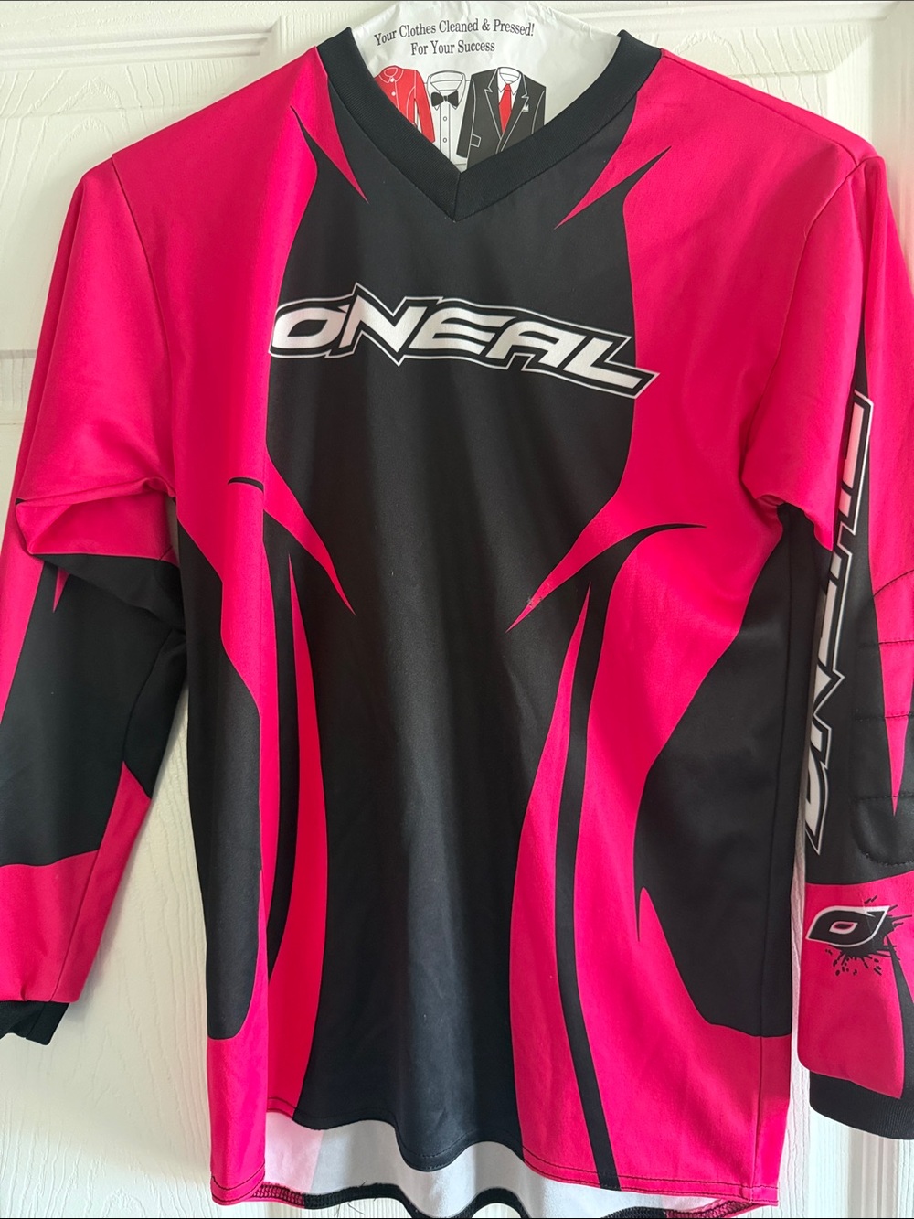 O’Neal Youth Riding shirt, pink Y M, off road